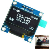 Arduino 0.96 Inch Oled Display Module 128x64 I2c Ssd 1306 Lcd Screen White Background
