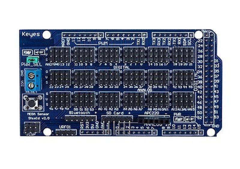 Arduino Mega Sensor Shield