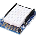 Arduino Uno Proto Shield With Syb-170 Mini Breadboard