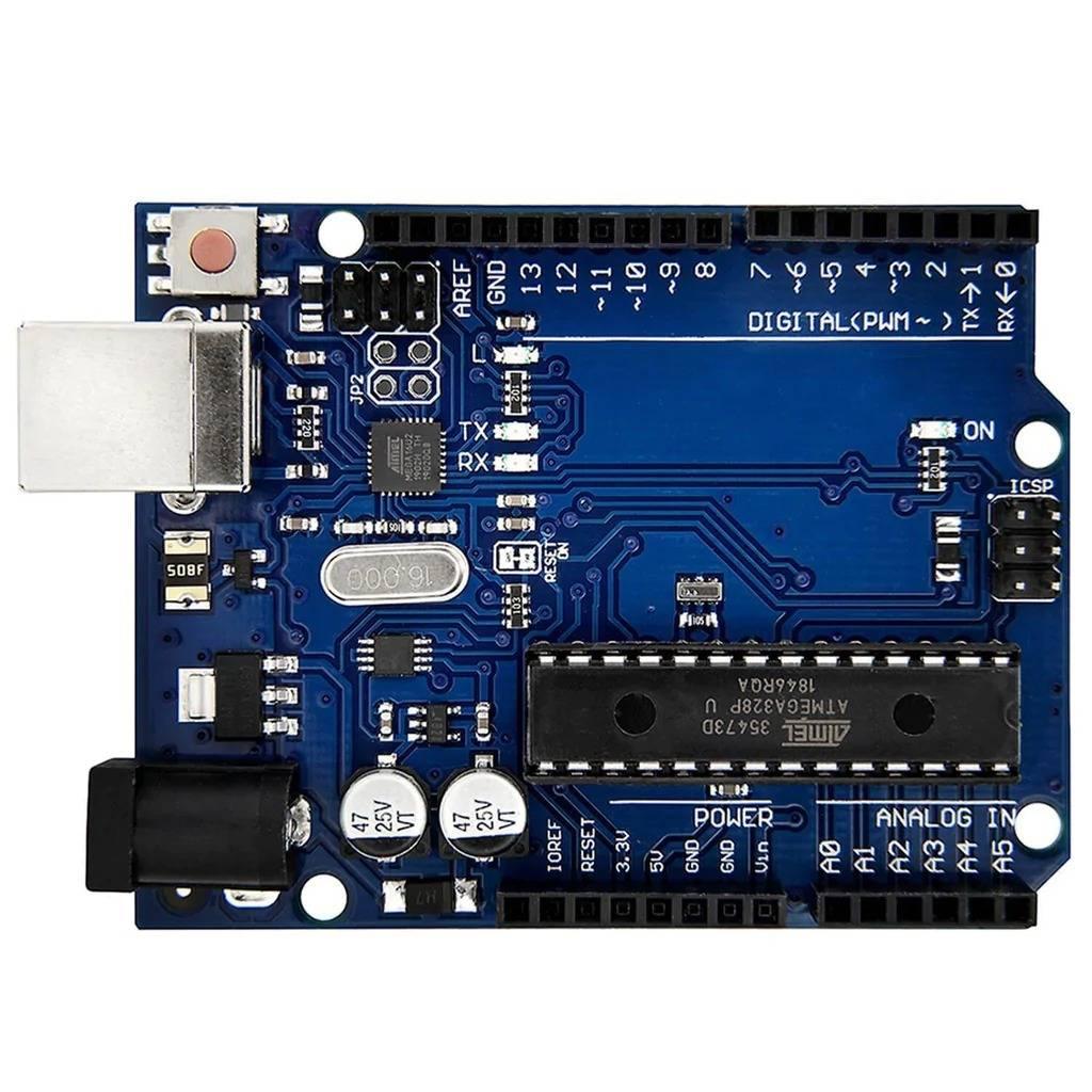 Arduino Uno R3 Dip With Usb Cable Without Arduino Logo
