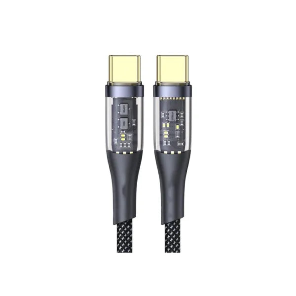 Aspor A153 240w Led Light Type-c To Type-c Pd Fast Charging Cable