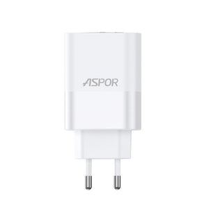 Aspor A851 Eu Charger Adapter 65w Qc3.0 Wall Multi Port Usb