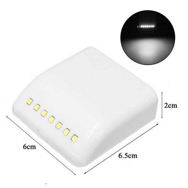Auto Smart Led Induction Pir Motion Sensor Lamp Light For Drawer Cabinet Cupboard Closet Doors