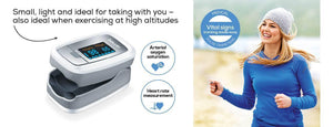 Beurer Finger Pulse Oximeter Oxygen Monitor Po-30