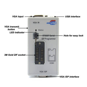 Bios Rt809f Serial Isp Programmer Rt809 With 3 Adapters