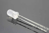 Diffused White Led 5mm In Oval Shape