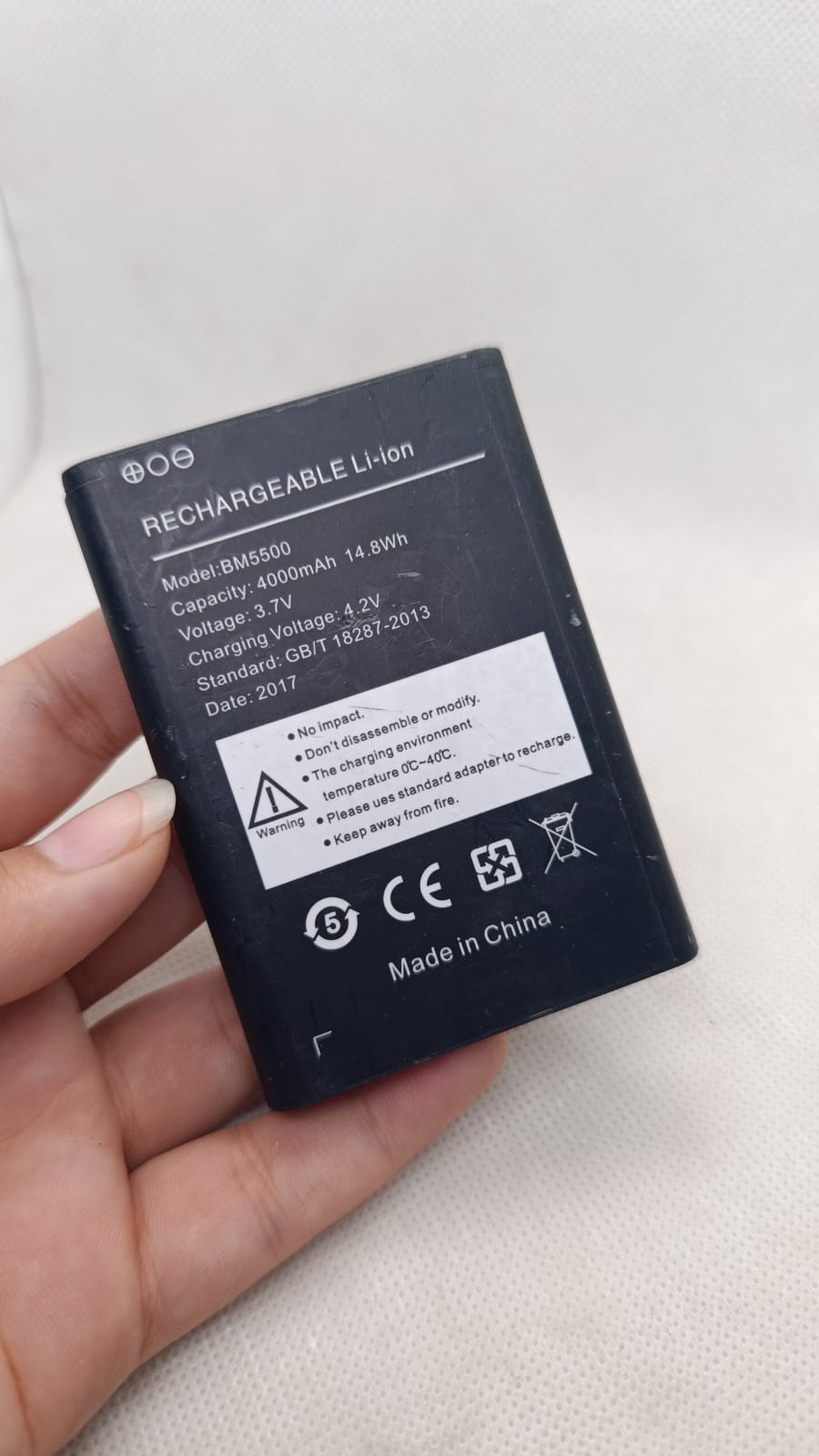 Bm5500 3.7v 4000ma Battery