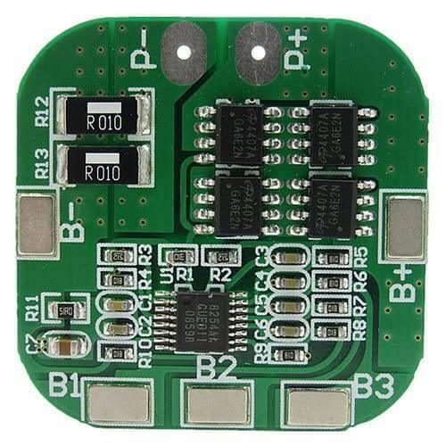 Battery Protection Board 4s 20a 14.8v Bms For 18650 Lithium Ion Cells Hx-4s-a20
