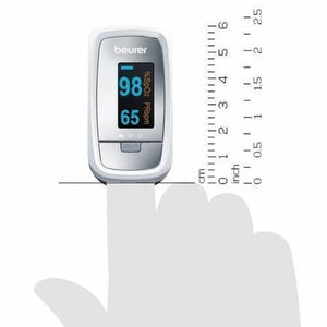 Beurer Finger Pulse Oximeter Oxygen Monitor Po-30