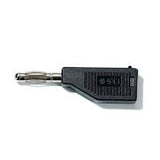 Black Stackable 4mm Banana Plugs Jacks Connector