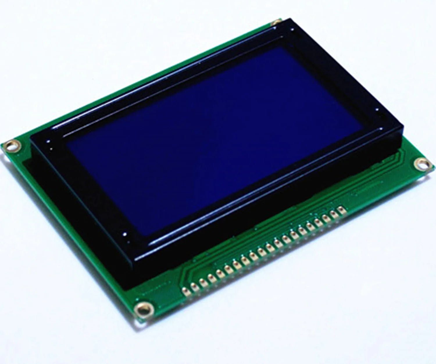 St7920 5v 12864b Lcd Module 128x64 Dots Graphic Blue Color Backlight Lcd Display