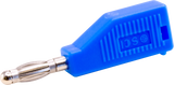 Blue Stackable 4mm Banana Plugs Jacks Connector