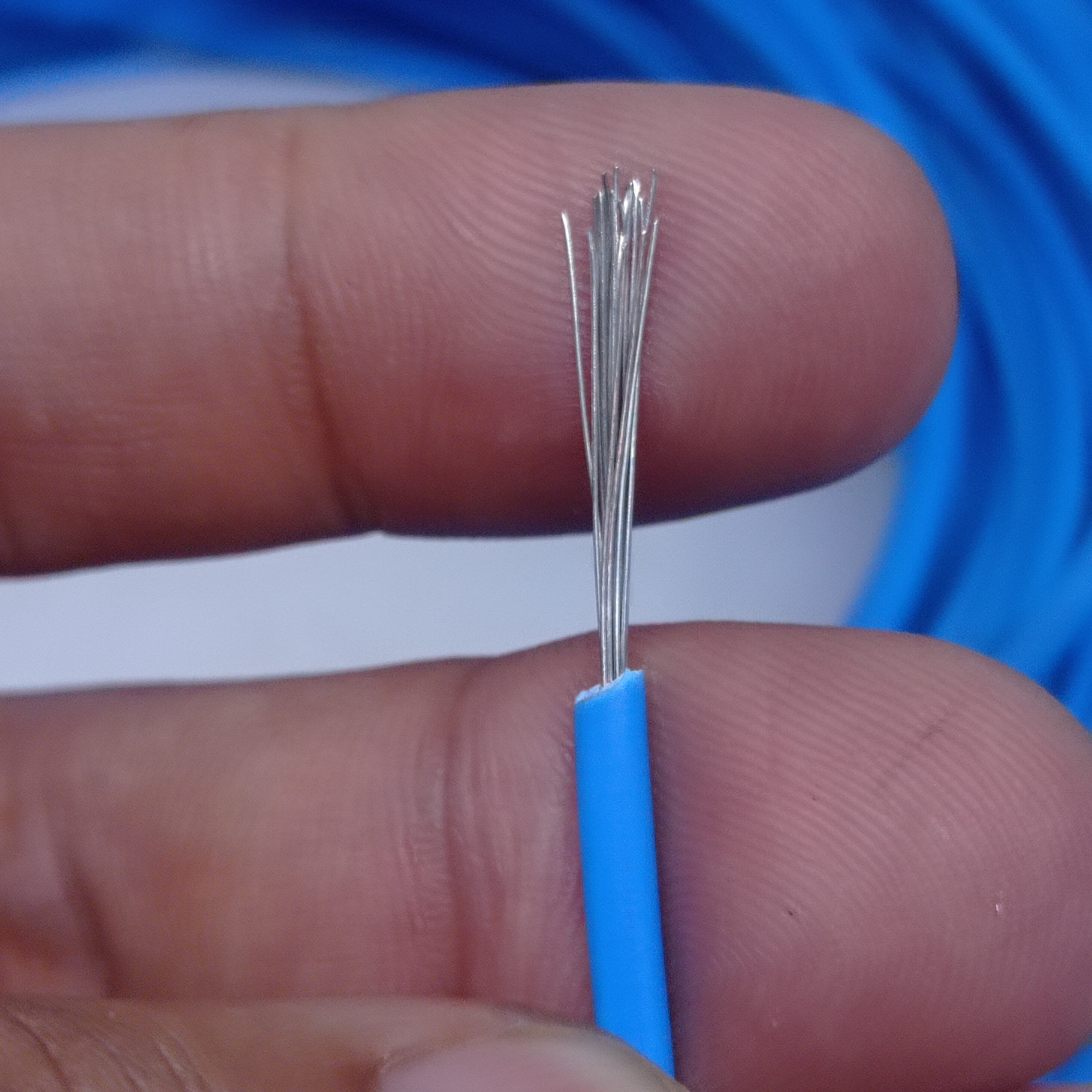 Blue 1.5mm Heat Resistance High Temperature Wire