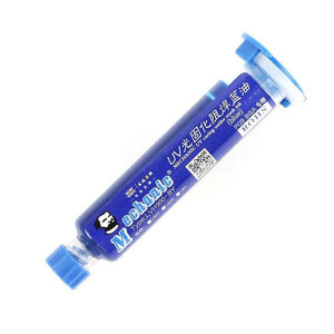 Blue Mechanic Uv Curable 10cc Solder Mask Ink Pcb Fixing Repairing Welding Oil Paint Prevent Corrosive Arcing