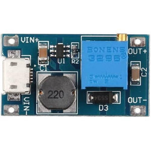 Boost Converter 2a Mt3608 Module Dc-dc Step-up Module Micro Usb
