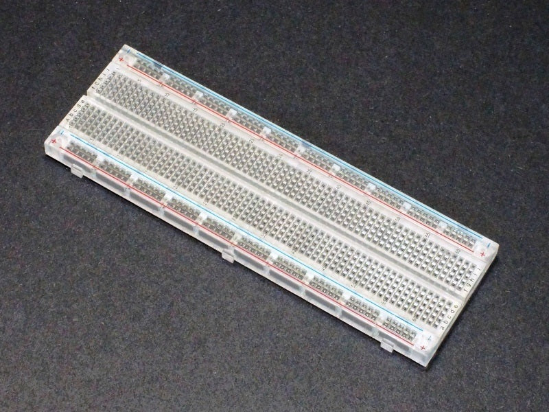 Breadboard Mb102 830 Point Clear -transparent