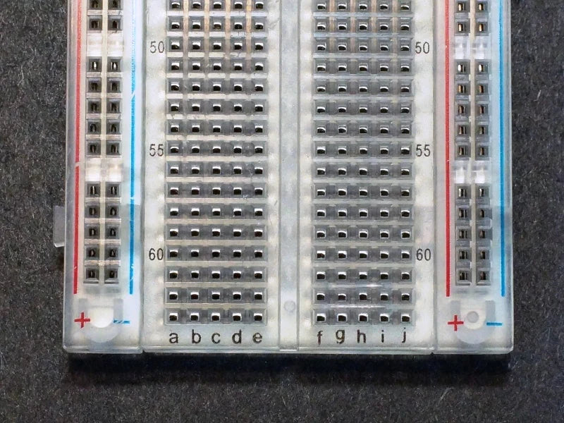 Breadboard Mb102 830 Point Clear -transparent
