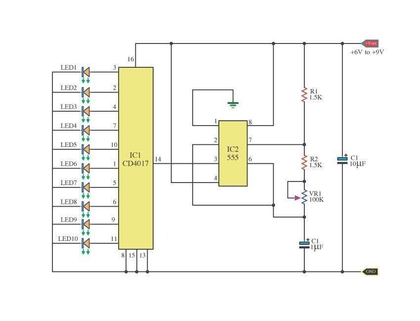 Cd4017 Ic