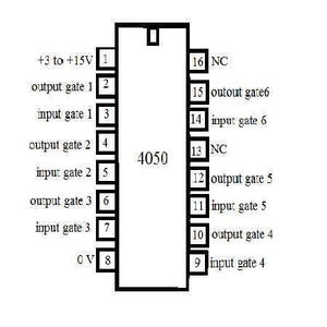 Dell Cd4050be Non Inverting Buffer Ic