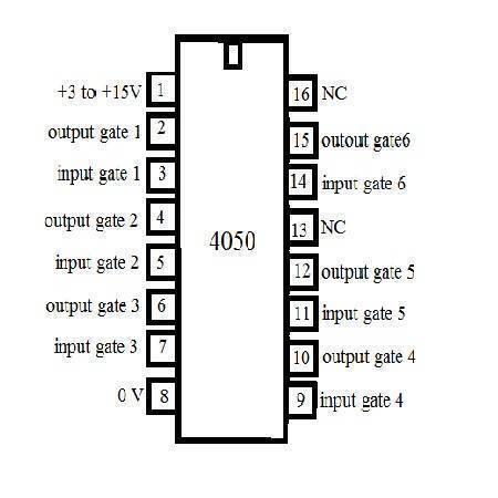 Dell Cd4050be Non Inverting Buffer Ic