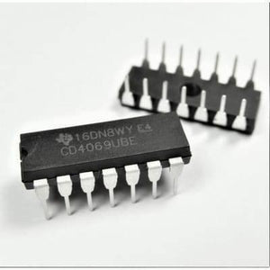 Cd4069 Not Gate Hex Inverter Ic Dip14