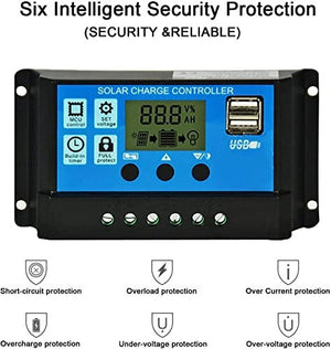 12v 24v 10a Solar Charge Controller Dy-002