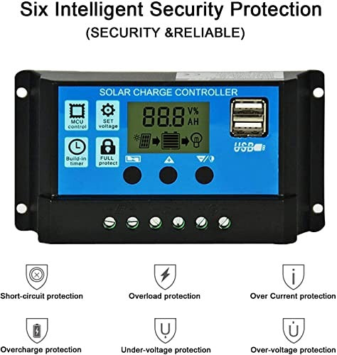 12v 24v 10a Solar Charge Controller Dy-002