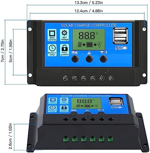 12v 24v 10a Solar Charge Controller Dy-002