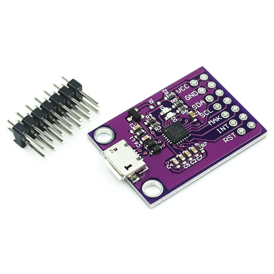 Cp2112 Debug Board Usb To Smbus I2c Communication Module Micro Usb2.0 Cp2112 Evaluation Debugging Board For Usb Dongle Data Recording