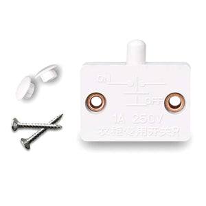 Cabinet Door Switch 12v/24v/230v White Pressure Switch (kitchen Cabinet Light Control)