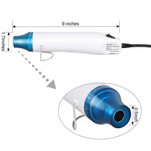 Compact 300w Mini Heat Gun – Portable Craft Heat Tool For Diy, Embossing, Paint Drying & Shrink Wrap