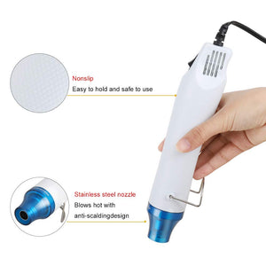 Compact 300w Mini Heat Gun – Portable Craft Heat Tool For Diy, Embossing, Paint Drying & Shrink Wrap