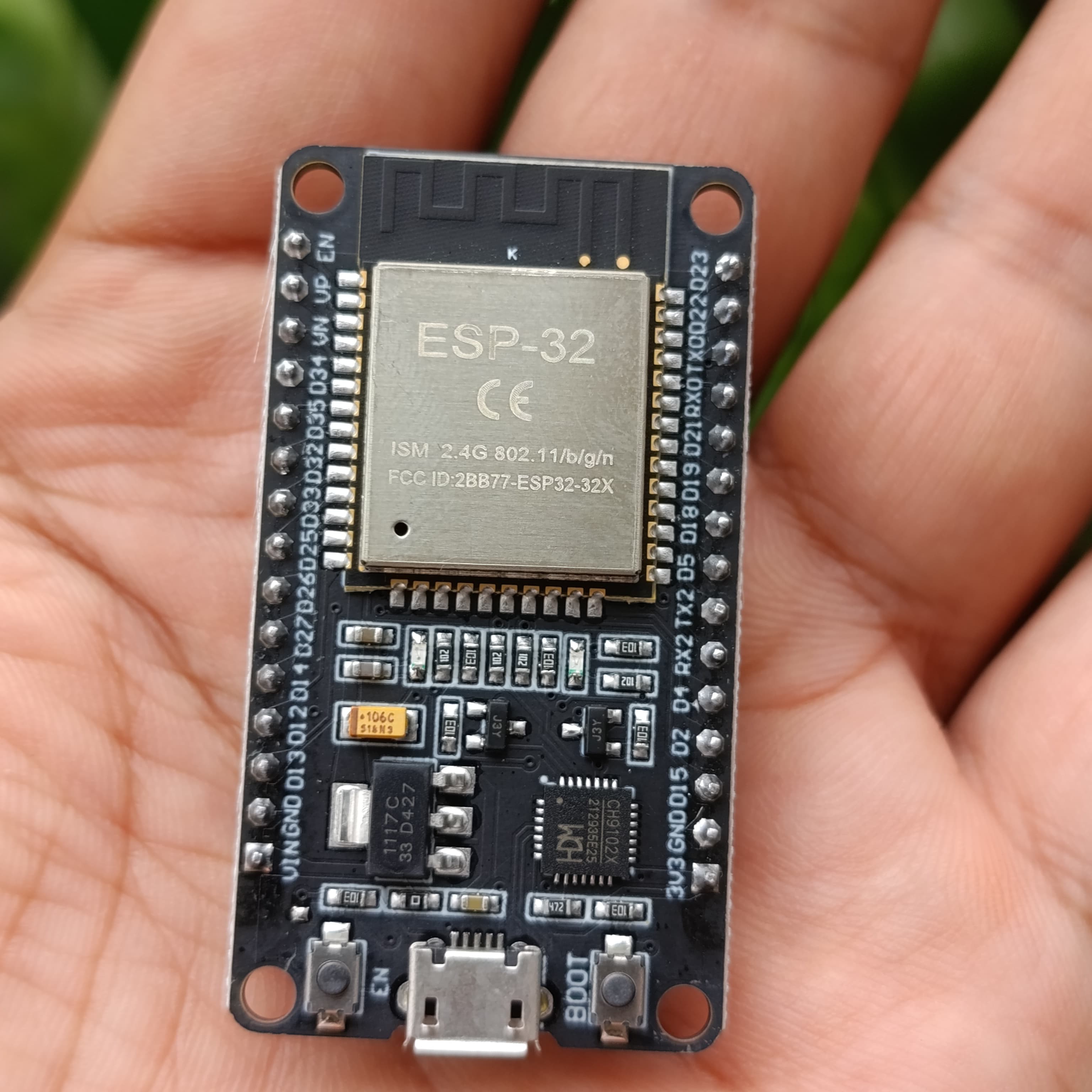 Compatible Wroom Esp32 Wifi Based Microcontroller Development Board Nodemcu Ch9102x