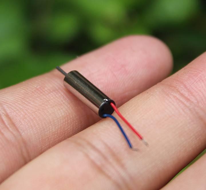 412 Coreless Motor Dc3.7v Super Small Iron Boron Strong Small Motor Turn 72000 RpmCoreless Motor