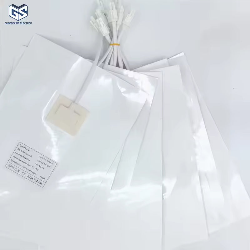 On Demand Customizable 300*400mm Bathroom Mirror Heating Pad Pet Electronic Defogger Film For Smart Mirror 220v Factory Direct