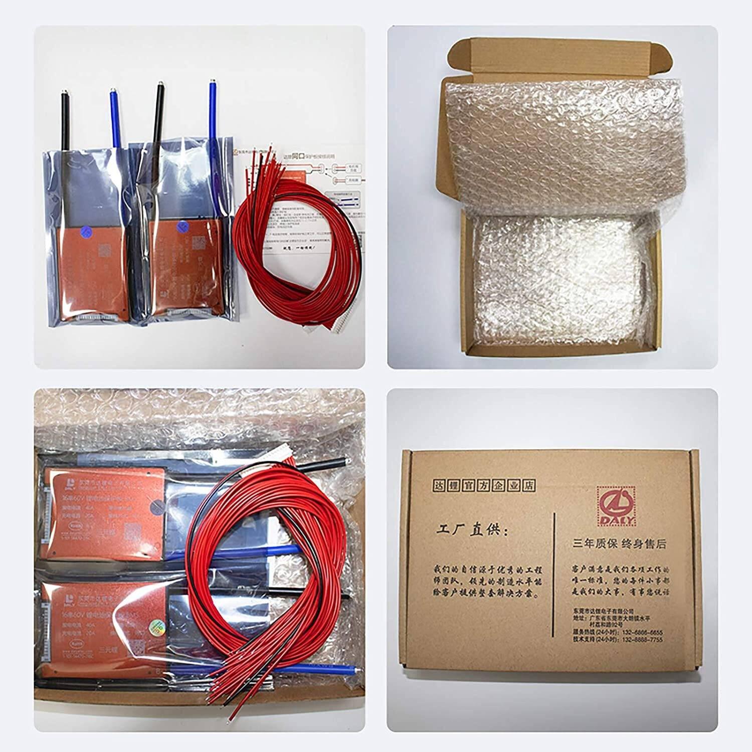 3.2v Daly Bms Lifepo4 4s 12v 60a Pcb Protection Board With Common Connection Lithium Batteries With 3.2v Diy Power Tools