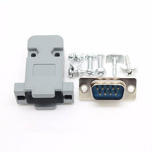 Db-9 Db9 Rs232 Male Connector
