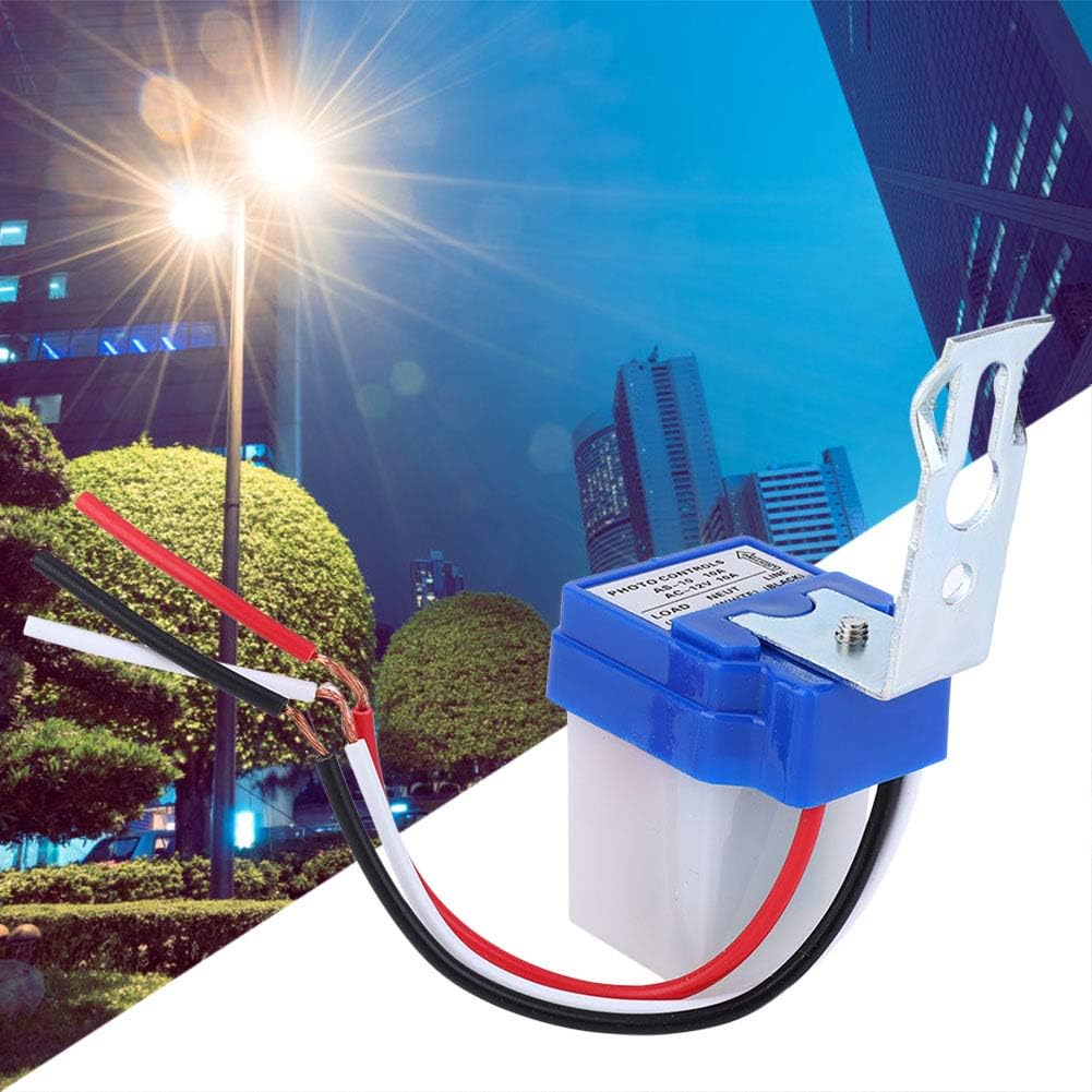 Dc 12v Photocell Sun Switch Automatic On/off Light Control Sensor Switch 10a Day Night Sensor Switch For Lights