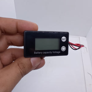 Dc 8v-100v Battery Capacity Indicator Lead Acid Lithium Lifepo4 Car Motorcycle Voltmeter Voltage Gauge 12v 24v 48v 72v