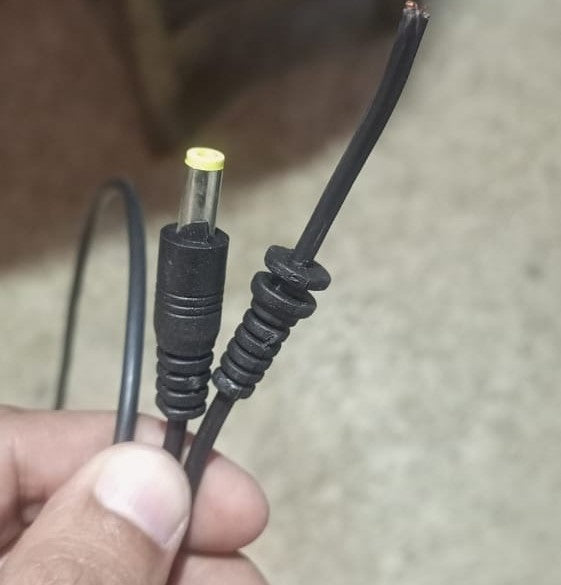 Dc Male Power Connector Dc Jack With 1 Meter Wire