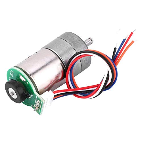 Dc Motor 3-12v 64rpm 1:110 Reduction Ratio Full Metal Gear Motor With Encoder – Precision Motion Control