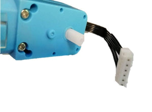 Dc 3v-6v Geared Blue Tt Motor For Robot