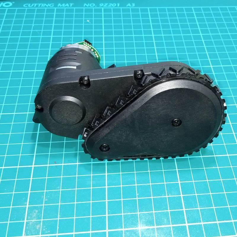 Dc Gear Motor With Encoder With Wheel