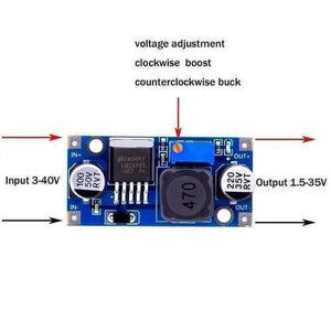 Hw-411a Lm2596 Dc To Dc Buck Converter Step Down Module Power Supply
