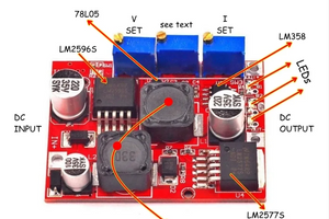 Dc-dc Boost & Buck Voltage Converter Lm2577 & Lm2596 Module