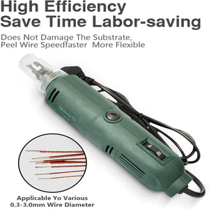 Df-8 Enameled Wire Stripping Machine, Varnished Wire Stripper, Enameled Copper-digilog.pk