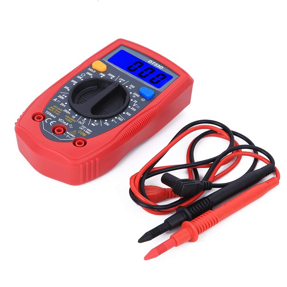 Digital Multimeter Xtmax Dt33d Voltmeter Tester Ammeter