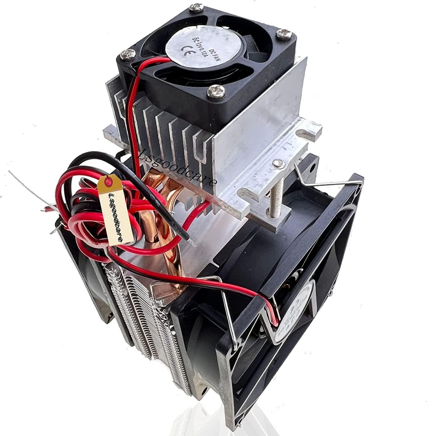 Diy Peltier Cooler Kit 12v Tec1-12715 Peltier Heatsink Module Semiconductor Thermoelectric Cooler Peltier Cooling System