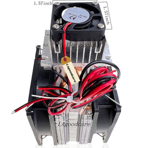 Diy Peltier Cooler Kit 12v Tec1-12715 Peltier Heatsink Module Semiconductor Thermoelectric Cooler Peltier Cooling System