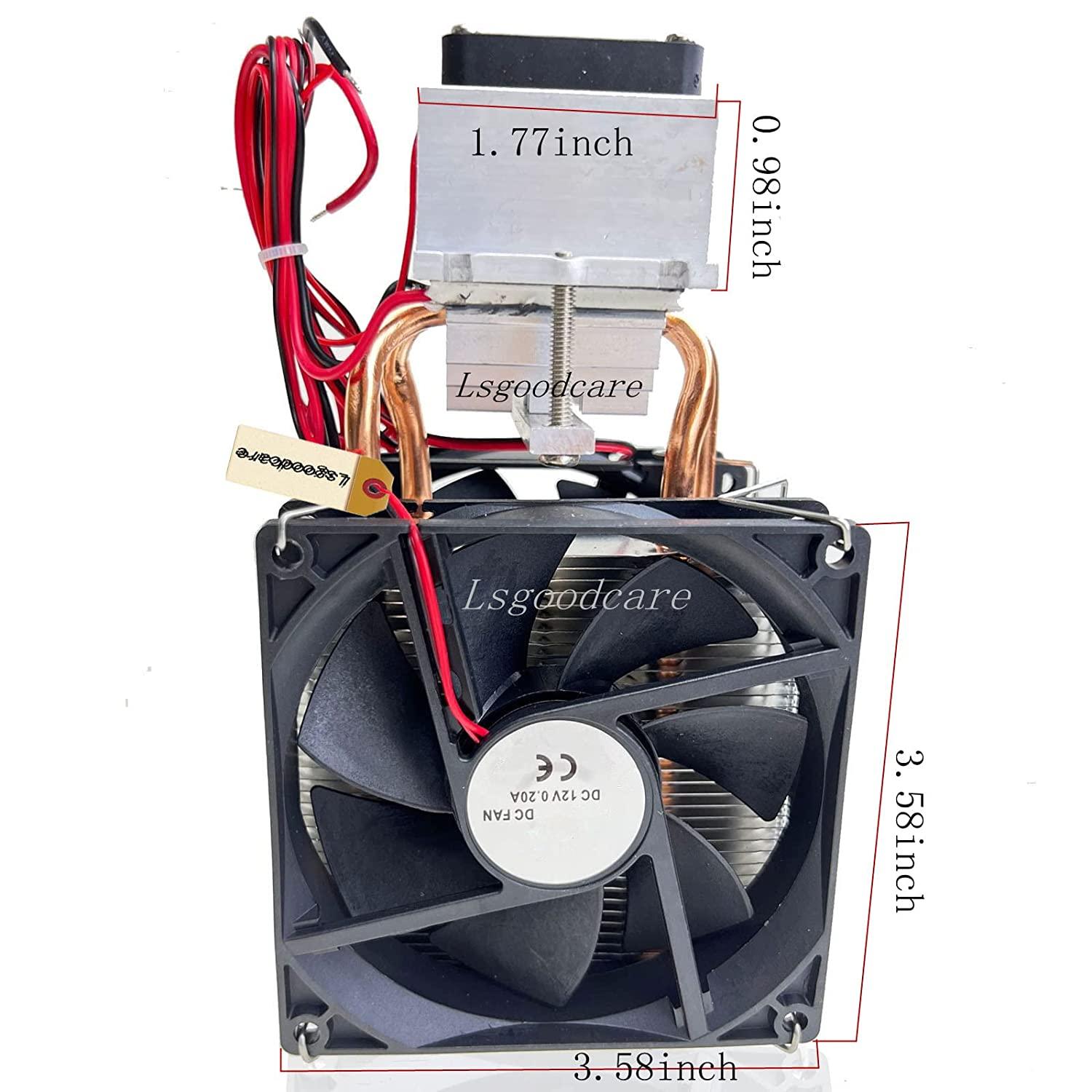 Diy Peltier Cooler Kit 12v Tec1-12715 Peltier Heatsink Module Semiconductor Thermoelectric Cooler Peltier Cooling System